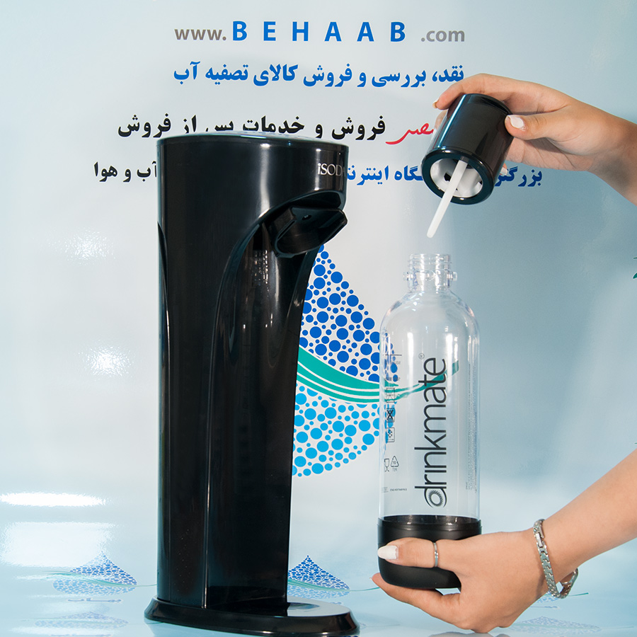 روش استفاده از دستگاه سوداساز آی سودا درینک میت ISODA Drinkmate Soda Maker User Manual