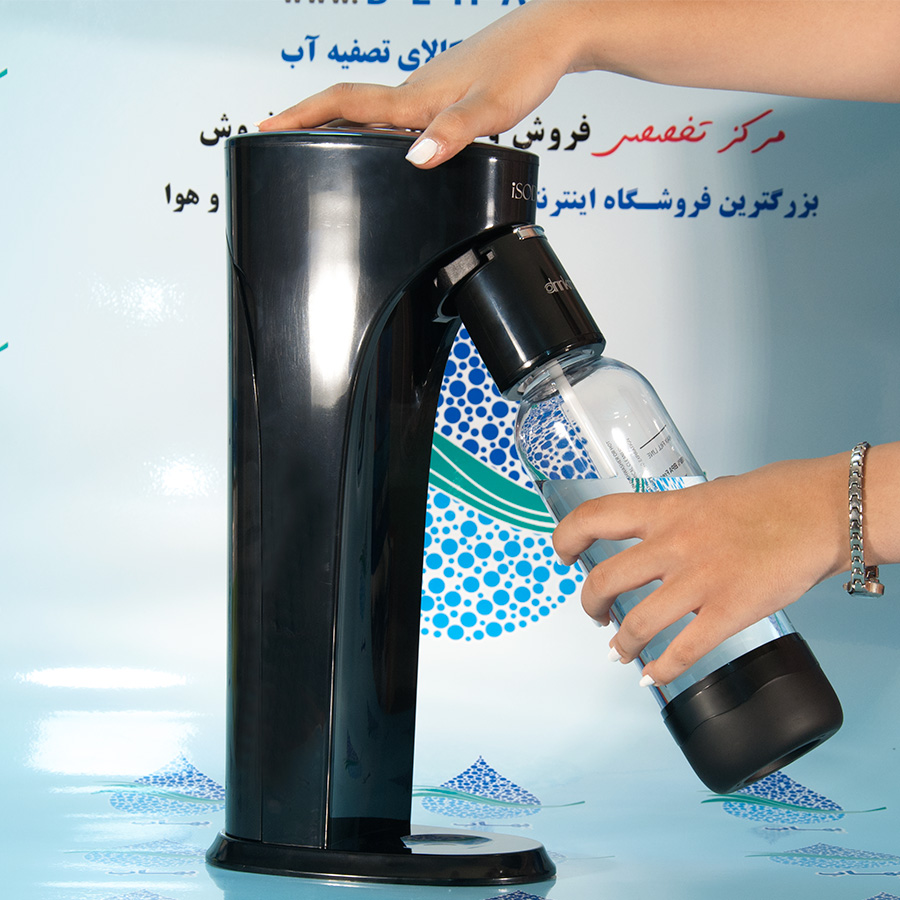 راهنمای نصب دستگاه سوداساز آی سودا مدل درینک میت ISODA Drinkmate Soda Maker 