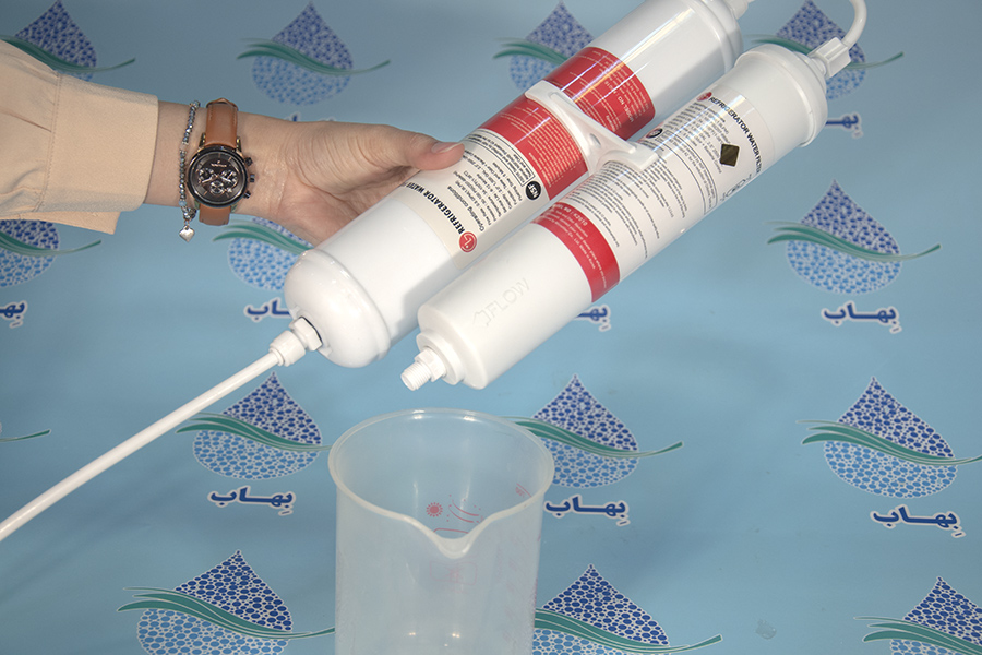 نصب فیلتر پشت یخچال ال جی Install External Water Filter LG Refrigerator