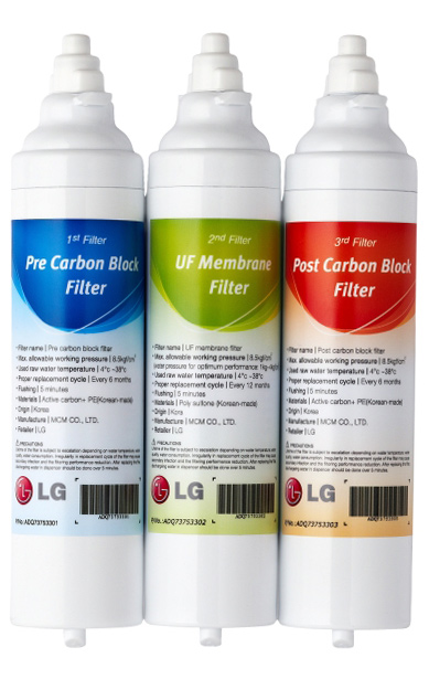 LG LT900X3 refrigerator water filter
