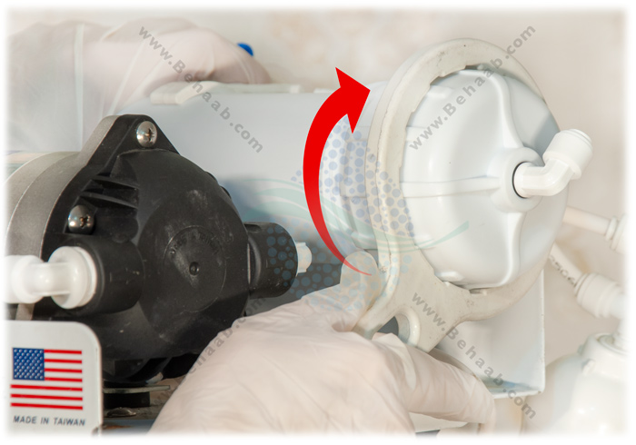 ro membrane installation guide راهنمای تصویری نصب دستگاه تصفیه آب خانگی