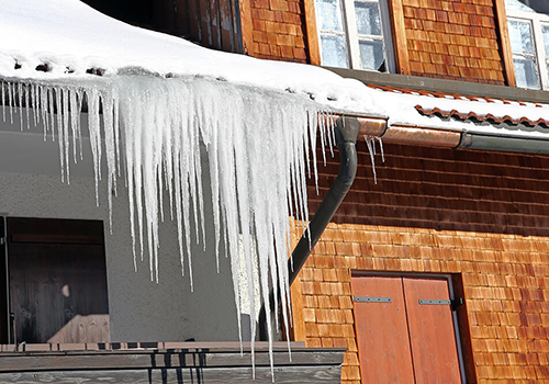 Preventing Ice Dams جلوگیری از سدهای یخی