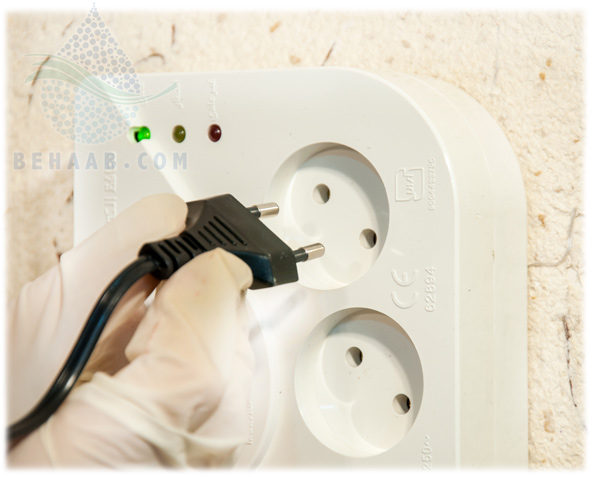 Power outlet برق دستگاه تصفیه آب