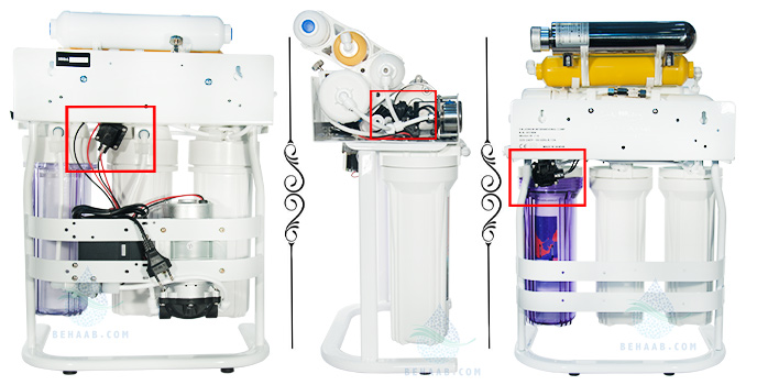RO Water Purifier Low Pressure Switch سوییچ قطع فشار پایین تصفیه آب