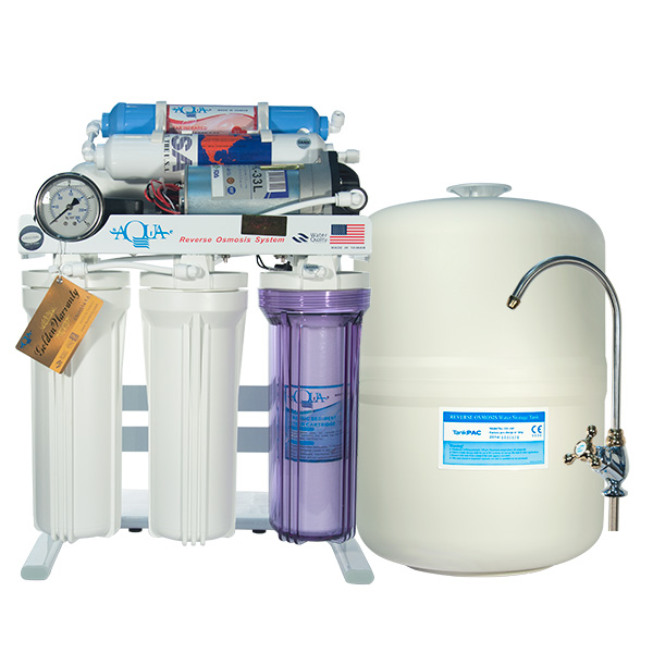 6Stage Water Purification AquaSafe دستگاه تصفیه آب اسمزمعکوس واترسیف