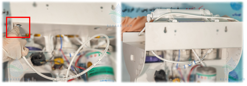 Revese Osmosis Water Purification System دستگاه تصفیه آب اسمز معکوس خانگی