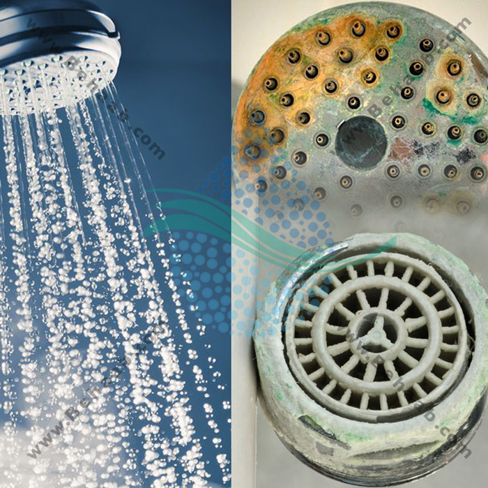 Showing water depositionنشان دادن رسوب آب