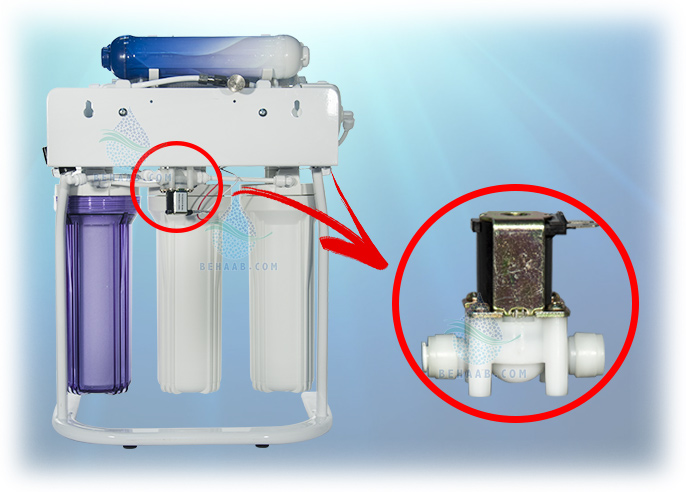شیر برقی دستگاه تصفیه آب  Solenoid Valve In Ro Water Purifier