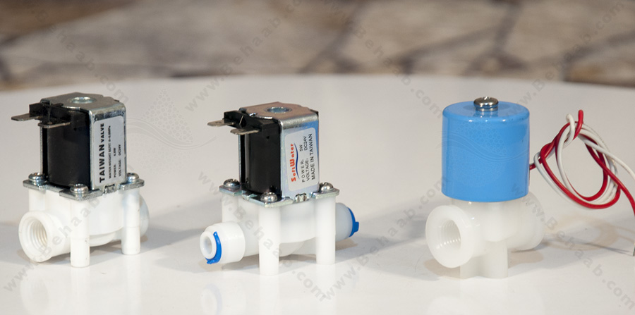 solenoid valve  انواع شیر برقی تصفیه آب