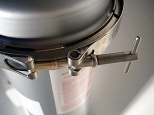 Stainless Steel Whole House Filtration Systems clamp دستگاه پیش تصفیه آب