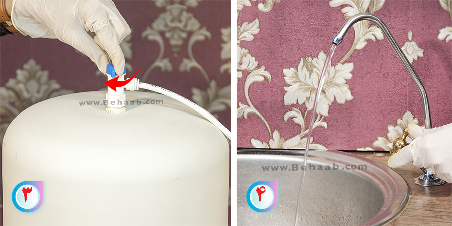 Ball Valves for Reverse Osmosis Tanks شیر مخزن دستگاه تصفیه آبAnd Faucet Water Filter شیر برداشت تصفیه آب