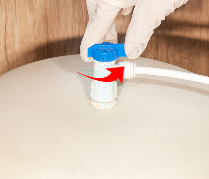 Ball Valves for Reverse Osmosis Tanks شیر مخزن دستگاه تصفیه آب 