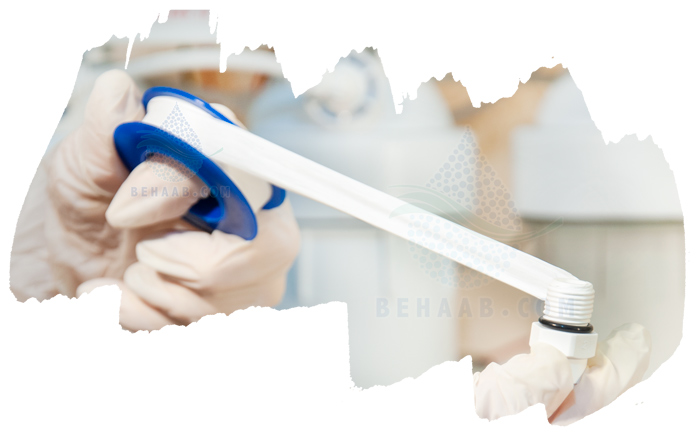 تفلون زدن اتصالات دستگاه تصفیه آب  How To Use Teflon Tape For Water Purifier