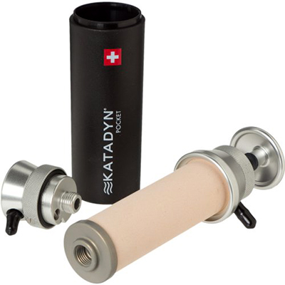  The 11 Best Portable Water Filters for Sale Online: Water Filtration Anytime, Anywhere 36 shares Share Share +1 Tweet Pin Water is an essential element to life. Almost every living thing in our world is dependent on water. In fact, the average human body is made up of 55-65 percent water. This is the reason why our ancestors built their settlements near bodies of water.  However, with the passage of time, we are now seeing the deterioration in quality of our water sources. Crystal-clear lakes and rivers are now hard to come by with the advent of pollution, neglect, and abuse. That is why these water sources can no longer be trusted to be safe and potable.  How dire is the situation now? Take a look at what TheWaterProject.org has to say:  One in nine people worldwide do not have access to safe and clean drinking water. Half of the world’s hospital beds are filled with people suffering from a water-related disease. Globally, we use 70 percent of our water sources for agriculture and irrigation, and only 10 percent for domestic use. On a worldwide scale, nearly one out of every five deaths under the age of 5 is due to a water-related disease. According to the same source, simply investing in clean water alone can let young children around the world gain more than 413 million days of health.  This is why there is a growing need for water filters at home, while on the move, during disasters and for other emergencies. You can’t always expect to have tap water in every possible situation or even be able to buy a bottle of distilled water.  SPOILER ALERT... Here are our FAVORITE PICKS:  OUR FAVORITE PICK LifeStraw Go Water Bottle 1-Stage with Integrated 1000-Liter LifeStraw Filter, Blue LifeStraw Family 1.0 Water Purifier Survivor Filter - Virus Tested Cleanable Portable Water Filter for Camping and Emergency with 0.05 Micron 3 Stage Filtration – 100,000L Membrane, Replaceable Carbon and 6 Cotton Pre-Filters Included Katadyn 8014931 Vario Dual Technology Microfilter Various Patterns MSR MiniWorks EX Microfilter from $27.89 $62.95 $29.99 $86.01 $89.95 1671 Reviews 611 Reviews 570 Reviews 487 Reviews 471 Reviews Buy on Amazon Buy on Amazon Buy on Amazon Buy on Amazon Buy on Amazon Last update on 2018-02-24 at 20:35 Product prices and availability are accurate as of the date/time indicated and are subject to change. Any price and availability information displayed on [relevant Amazon Site(s), as applicable] at the time of purchase will apply to the purchase of this product.  Jump To A Section! How Can You Filter Water Yourself? WARNINGS FOR FILTERING WATER ON THE GO Ceramic Water Filters Katadyn Vario Water Filter MSR Miniworks EX Microfilter Katadyn Pocket Water Microfilter KatadynCombi Water Microfilter Katadyn KFT Expedition Water Filter Water Bottles With Built-in Filters LifeStraw Go Water Bottle with Integrated 1,000-Liter LifeStraw Filter Mountop UV Purification Water Bottle, Portable 750 ML Bottle Water Filter Straws Survivor Filter H2O Survival Water Filter Travel Straw Activated Carbon Water Filters Katadyn Hiker Water Microfilter​ Gravity Filters LifeStraw Family 1.0 Water Purifier The Verdict: Which is the Best? Filtration Effectiveness Portability Conclusion How Can You Filter Water Yourself? Thanks to a pinch of engineering, a whole dollop of science, and several scoops of research, we now have the best portable water filters for camping, trekking, and just about any other adventure you can think of. And there are a lot of these portable water filter systems to choose from. The best thing about it is that they are within your reach via Amazon.com.  From a myriad of portable water filters out in the market today, we have chosen 11 of them for their uniqueness, consumer popularity, and sturdiness. We shall provide a portable water filter comparison for you to make an educated choice on the one that will best suit your needs.  WARNINGS FOR FILTERING WATER ON THE GO It must be noted, though, that most if not all of these portable water filters have their limitations.  1. These are filters, not purifiers. They do, however, have the ability to filter from 0.5 to 0.2 microns. They could also block some of the more common bacteria present in water sources like E. coli, protozoans, and even the deadly Ebola virus. Nevertheless, it would still be best to boil your filtered water or use purification tablets if you want pure and safe drinking water.  2. Some of them are not capable of handling dissolved chemicals in water. This means trying them out in chemically-contaminated water, water exposed to radiation, or even urine is out of the question.  3. These filters cannot make salt water potable, unless (for some of the filters mentioned here) you purchase an add-on desalination filter. If you are looking for portable desalination units you can check out our list right here.  Let us now look into these portable water filter reviews and determine which item is the best fit for you and your lifestyle:  Ceramic Water Filters Ceramic water filters are probably among the most popular variants of handy water filters around. The ceramic element of these devices proves to be very effective in filtering naturally-sources water. Ceramics are porous on a micro-scale, meaning that contaminants the size of microbes cannot pass through this particular kind of filter.  The downside is that the ceramic element of these water filters tends to make them bulkier than their counterparts. Also, these particular filters sometimes have a tendency to break even with the most care given in handling. You’re essentially carrying little vases or plates around!  READ MORE: Guide To Well Water Filtration Systems For Your Home  Nevertheless, these ceramic-based products are probably the best portable water filters around when it comes to longevity and the ability to bring down water contaminants to almost nothing in your drinking water. They can also work long-term and can be shared by a group of people.  Amazon.com gives us a rundown of some of their most popular portable filter brands that use ceramic elements:  Katadyn Vario Water Filter Katadyn 8014931 Vario Dual Technology Microfilter Various Patterns This particular brand has at least two settings to choose from. In the Faster Flow mode, you can collect up to two quarts of water in a minute.  In the Longer Life mode, collection is slower at one quart per minute. (We recommend, though, that if not in a dire situation where water is needed ASAP, just use the Longer Life mode.)  There is also an Ultra-fast flow mode where you can collect up to two liters in a minute, but then you may be putting too much stress on the filters.  This Katadyn water filter variant has a replaceable carbon core that takes away any icky taste and smell from the collected water. The ceramic element can easily be cleaned, thus extending its life and usage.  However, one user noted that this particular brand has a “plastic inlet barb” that unnaturally sticks out of the unit, thus making it a bit cumbersome and prone to accidents.  Make sure you don’t get that barb hooked on anything in your bag; otherwise, it’s goodbye, Katadyn Vario Water Filter and all the cash you spent for it.  Another thing to watch out for is the O-ring near the base of the paper filter that serves as the separator between contaminated water and the filtered water. If this part becomes nicked or disfigured then the dirty and clean water could mix. Once again, that spells goodbye to your hard-earned moolah! Either that or you may have to contact the manufacturer for a parts replacement.  Nevertheless, the KatadynVario Water Filter is one very useful and portable water filter, camping- or trekking-wise.  Check it out on Amazon MSR Miniworks EX Microfilter MSR MiniWorks EX Microfilter This little dude, weighing in at around 1.5 pounds, is around the same size as most ceramic-based portable water filters. Reviews on this, however, note how strong the pumping action is on the MSR Miniworks EX Microfilter, and how light this product is compared to the Katadyn series.  A wider surface area and its AirSpring Accumulator part enable faster pumping of water, enough to collect up to one liter in a minute. This product will assure the user of safe drinking water in the shortest possible time.  This product also has a ceramic filter and a carbon core that will ensure that your filtered water tastes as good as it looks after filtration. Plus, it also fits snugly onto the neck of a Nalgene bottle for better water transfer and collection.  Of all the pros discussed, there was only one con mentioned among the reviews – while the ceramic element can easily be cleaned, it is very fragile. Thus, extra care should be given in handling, storing and transporting this water filter. Portable and very useful, that’s the MSR Miniworks EX Microfilter.  Check it out on Amazon Katadyn Pocket Water Microfilter فیلتر تصفیه آب قابل حمل کاتادین