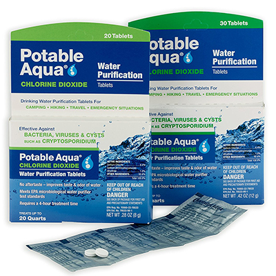 قرص‌های دی اکسید کلر Chlorine dioxide tablets