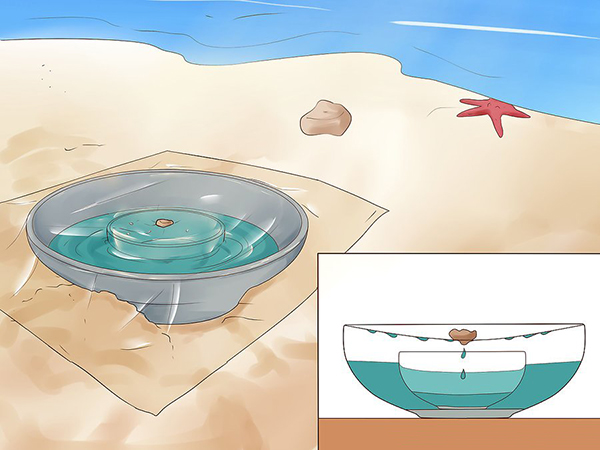 Using Solar Desalination نمک زدایی آب با نورخورشید