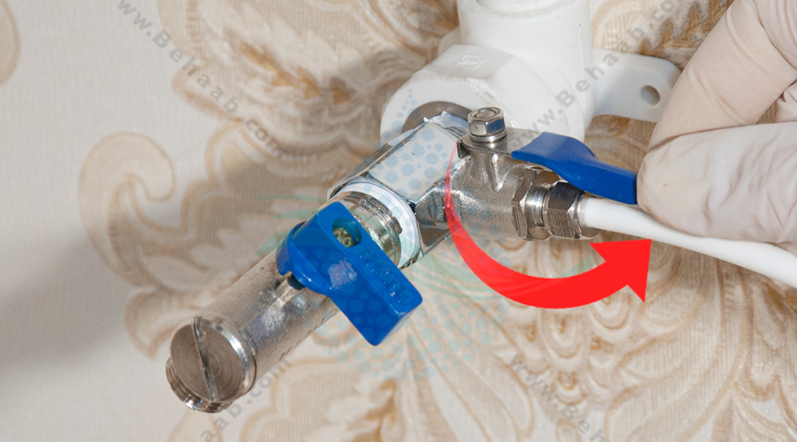 Water Purifier Inlet Valve شیر ورودی آب دستگاه تصفیه آب