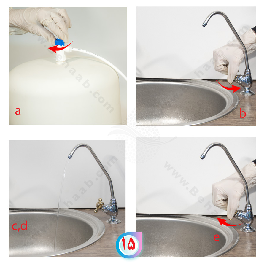 Reverse Osmosis Water Filter Drinking Water Faucet Ball Valves For Reverse Osmosis TanksReverse Osmosis Water Filter Drinking Water Faucet Ball Valves For Reverse Osmosis Tanks شیر برداشت تصفیه آب  , شیر مخزن تصفیه آب
