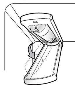 How to Change Water Filter LG Refrigerator LT7 00P نحوه تعویض فیلتر داخلی یخچال ال جی 