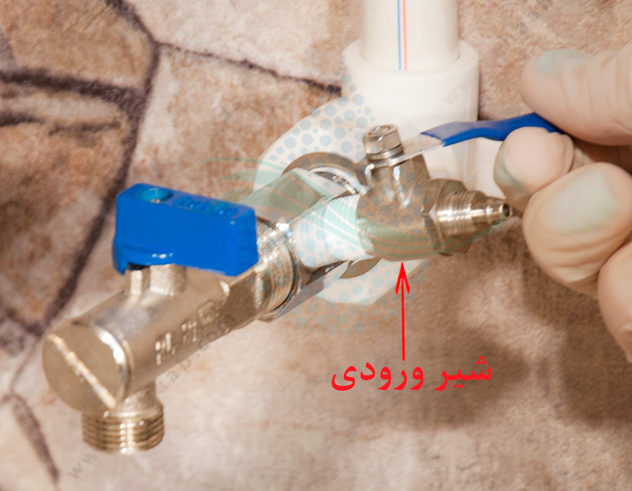 ro water purifier installation guide آموزش نصب دستگاه تصفیه آب خانگی 