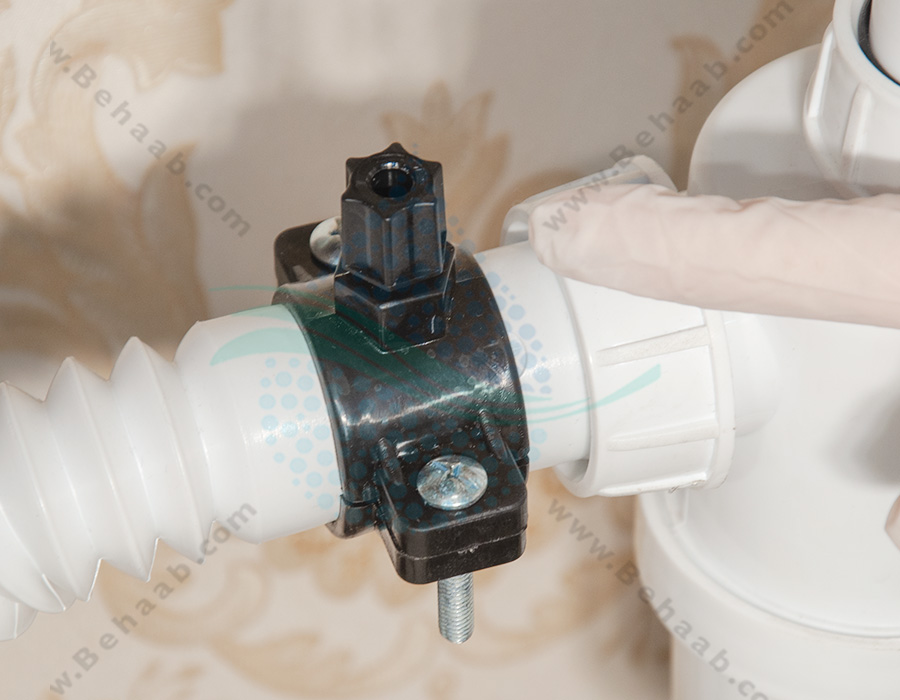 آموزش نصب بست فاضلاب دستگاه تصفیه آب Drain Saddle Valves For Reverse Osmosis Systems