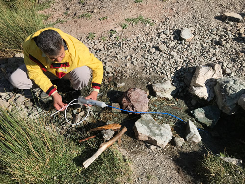 Water Purification System for Climber