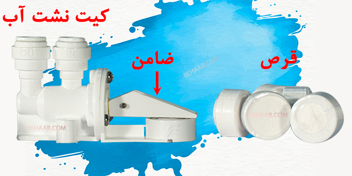  سنسور هشدار دهنده نشتی آب دستگاه تصفیه آب   Leaking Reverse Osmosis Water System 