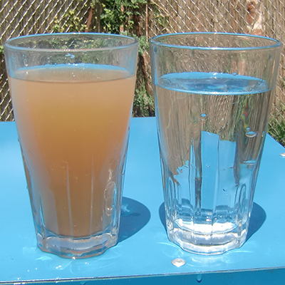 What is turbidity کدری آب 