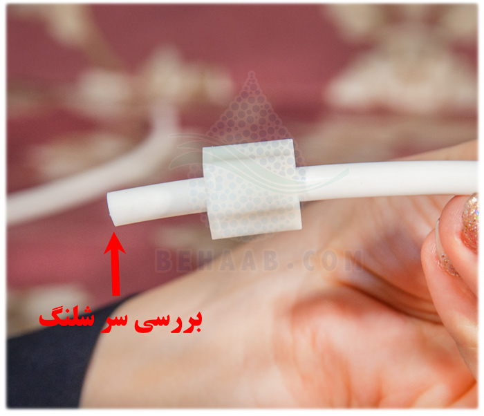 Working with water purifier Connectors نحوه کار با اتصالات دستگاه تصفیه آب