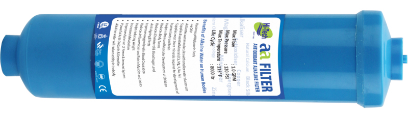 alkaline filter فیلتر قلیایی آب