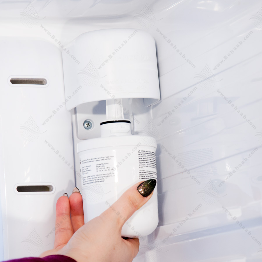 چطور فیلتر آب یخچال ساید بای ساید را تعویض کنیم How to Change Samsung Refrigerator Water Filter