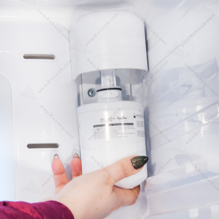 نحوه تعویض فیلتر یخچال سامسونگ  How to Change Samsung Refrigerator Water Filter