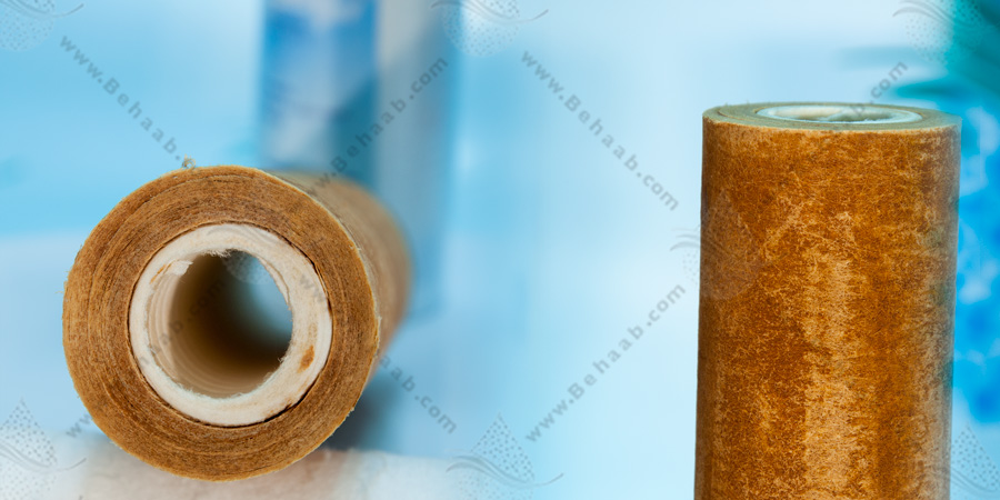dirty rusty sediment water filter cartridge