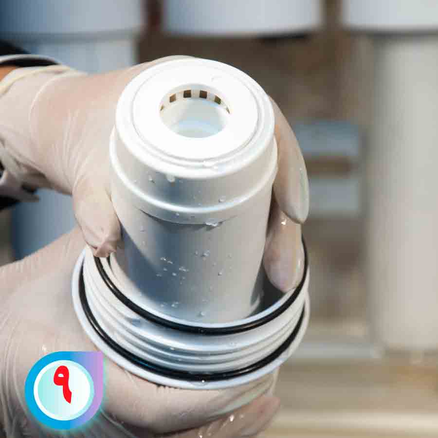 replacement granular activated carbon water filter cartridge آموزش تعویض فیلتر کربن تصفیه آب