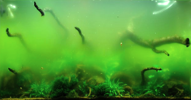 green aquarium problem سبز شدن آب آکواریوم