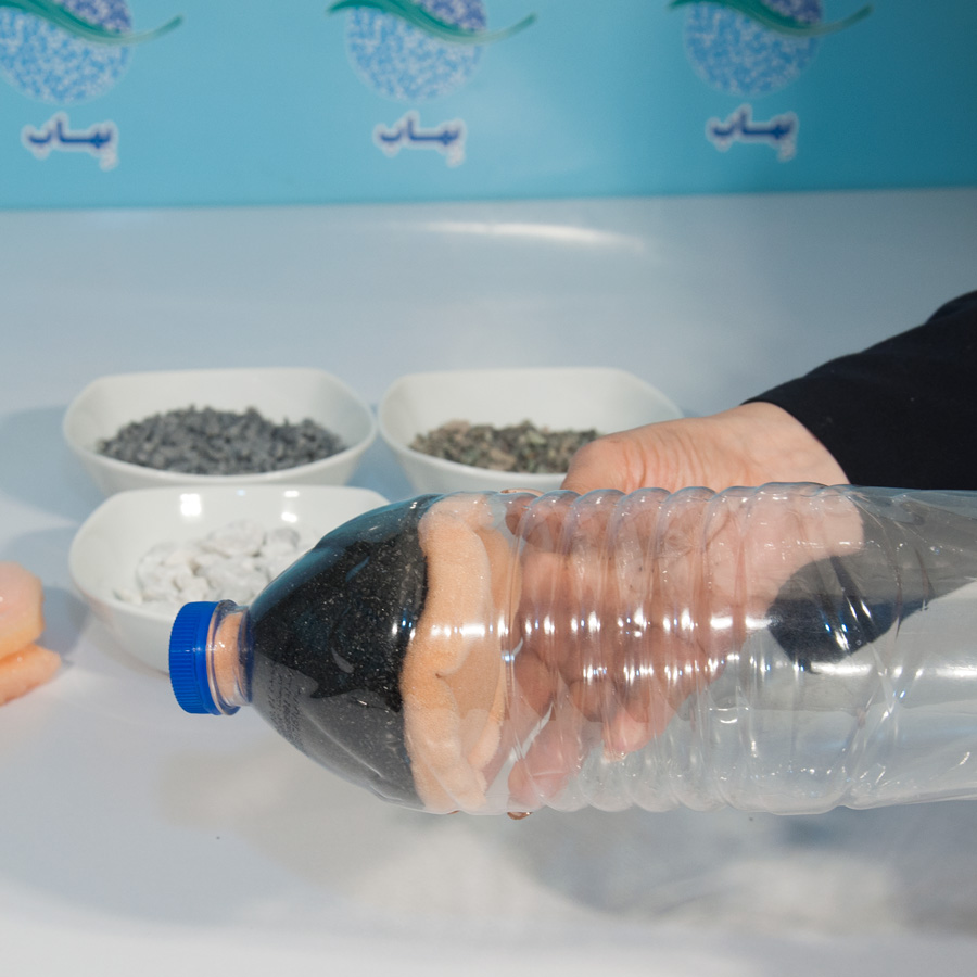 how to make a water filter scie مراحل تصفیه آب علوم دوم ابتداییnce project In a simple way 