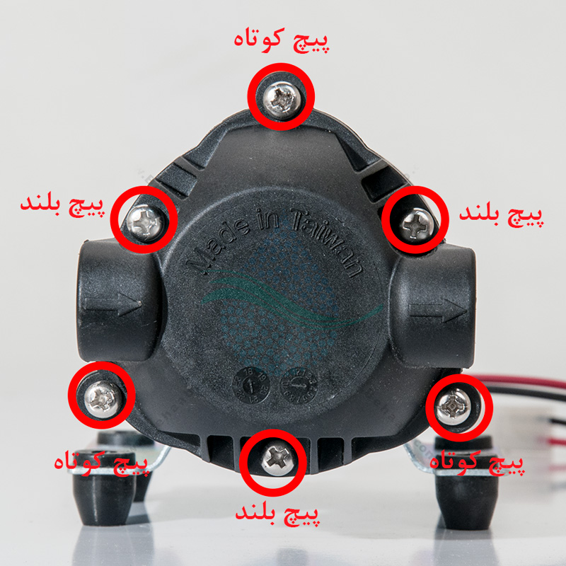 Ro Pump Head for Water Purifiers هد پمپ تصفیه آب