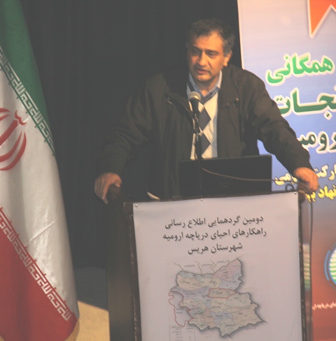 وضعیت دریاچه ارومیه ناشی از مصرف بسیار پرخطر منابع آب تجدید پذیر این حوضه است