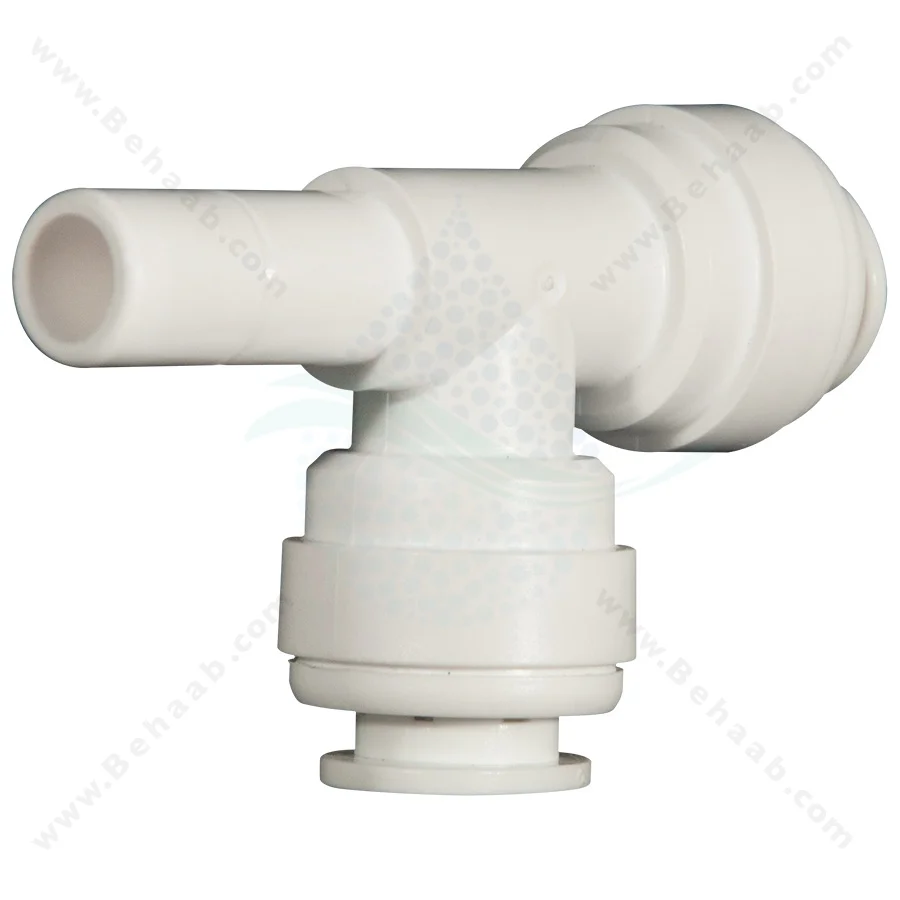 سه راه یک سر میله از کنار - Side Stem Tee Semi-Industrial
