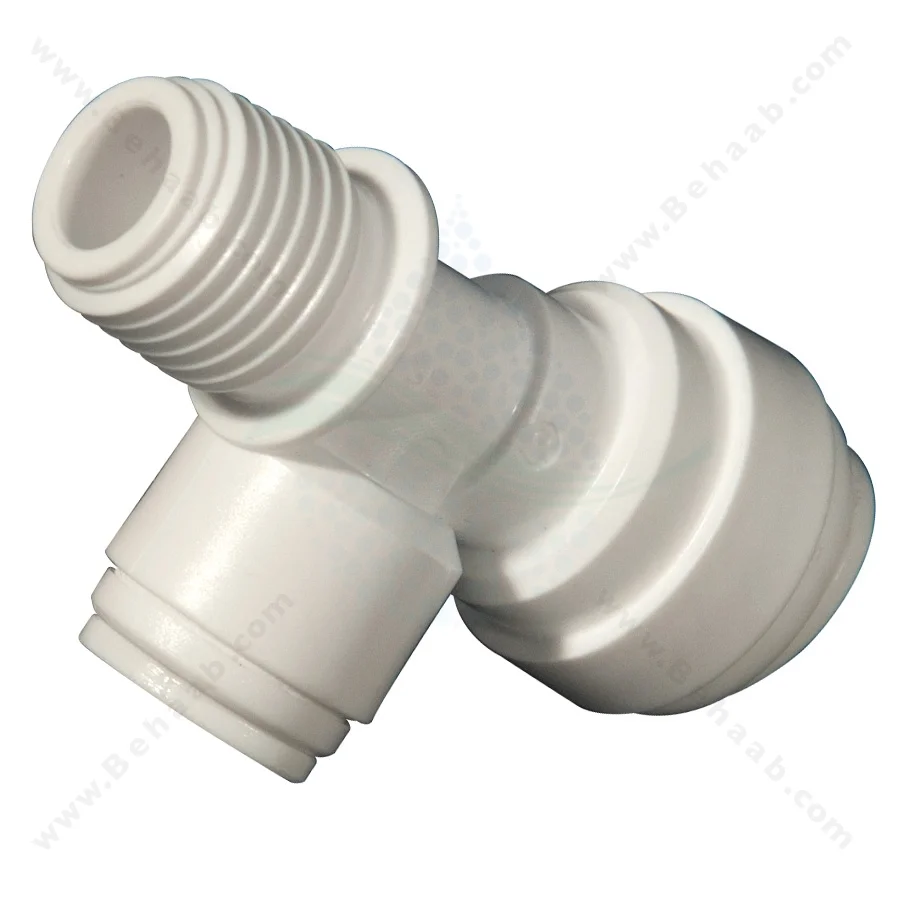 سه راه یک سر رزوه از کنار 6-6-10 - RO Fitting Male Run Tee Semi-Industrial