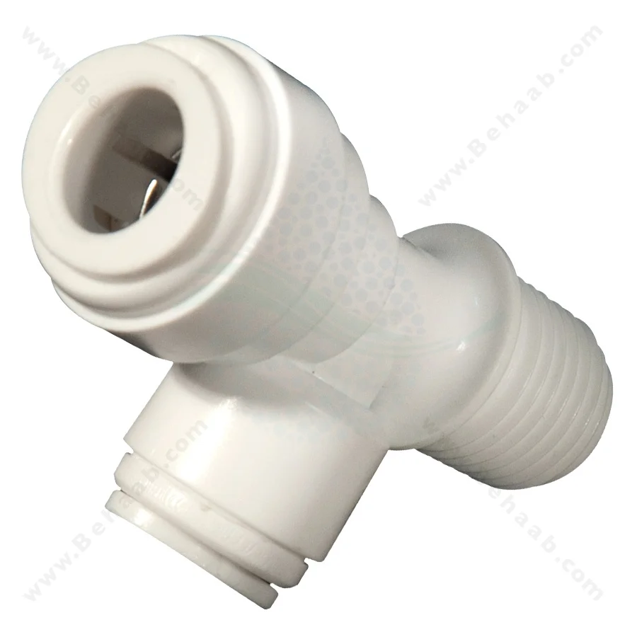 سه راه یک سر رزوه از کنار 6-6-10 - RO Fitting Male Run Tee Semi-Industrial