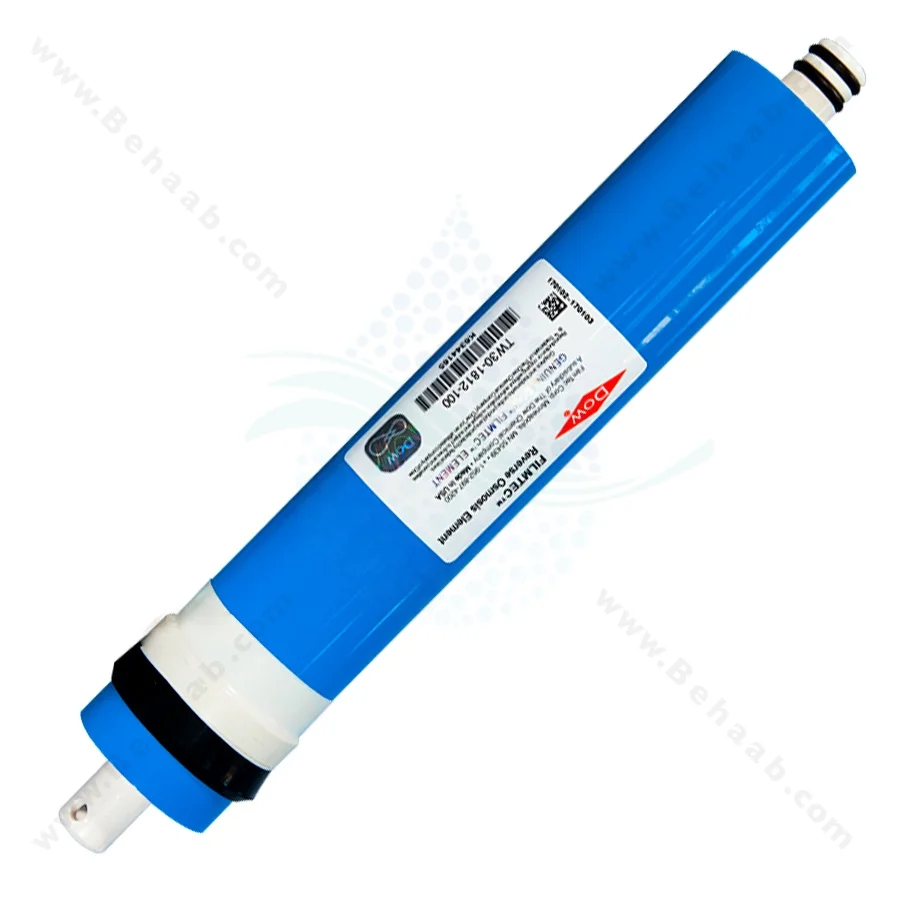 فیلتر ممبران 100 گالن فیلمتک مدل TW30-1812-100 چین - Filmtec TW30-1812-100 100G Reverse Osmosis Membrane