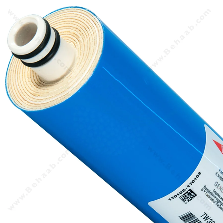 فیلتر ممبران 100 گالن فیلمتک مدل TW30-1812-100 چین - Filmtec TW30-1812-100 100G Reverse Osmosis Membrane
