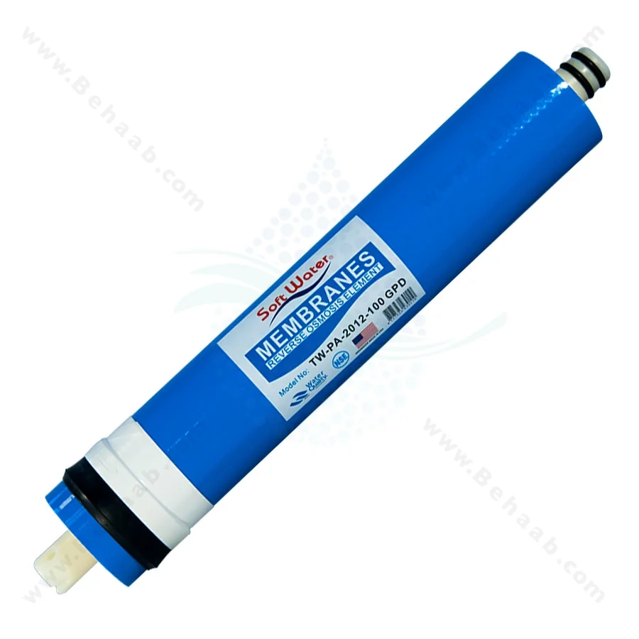 فیلتر ممبران 100 گالن سافت واتر مدل TW-PA-2012 - Softwater TW-PA-2012-100GPD Reverse Osmosis Membrane