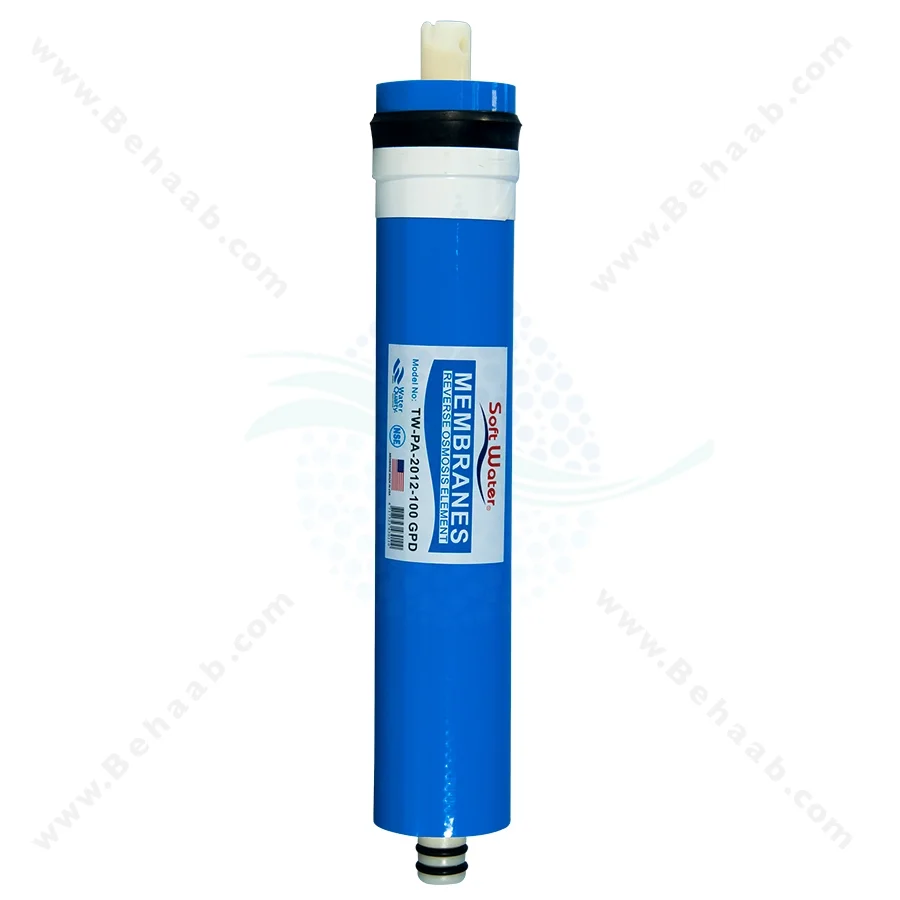 فیلتر ممبران 100 گالن سافت واتر مدل TW-PA-2012 - Softwater TW-PA-2012-100GPD Reverse Osmosis Membrane