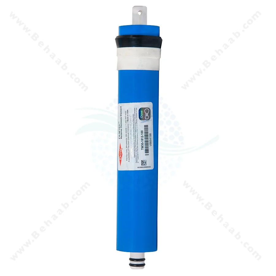 فیلتر ممبران 100 گالن فیلمتک مدل TW30-1812-100 اورجینال - Filmtec TW30-1812-100 GPD Reverse Osmosis Membrane