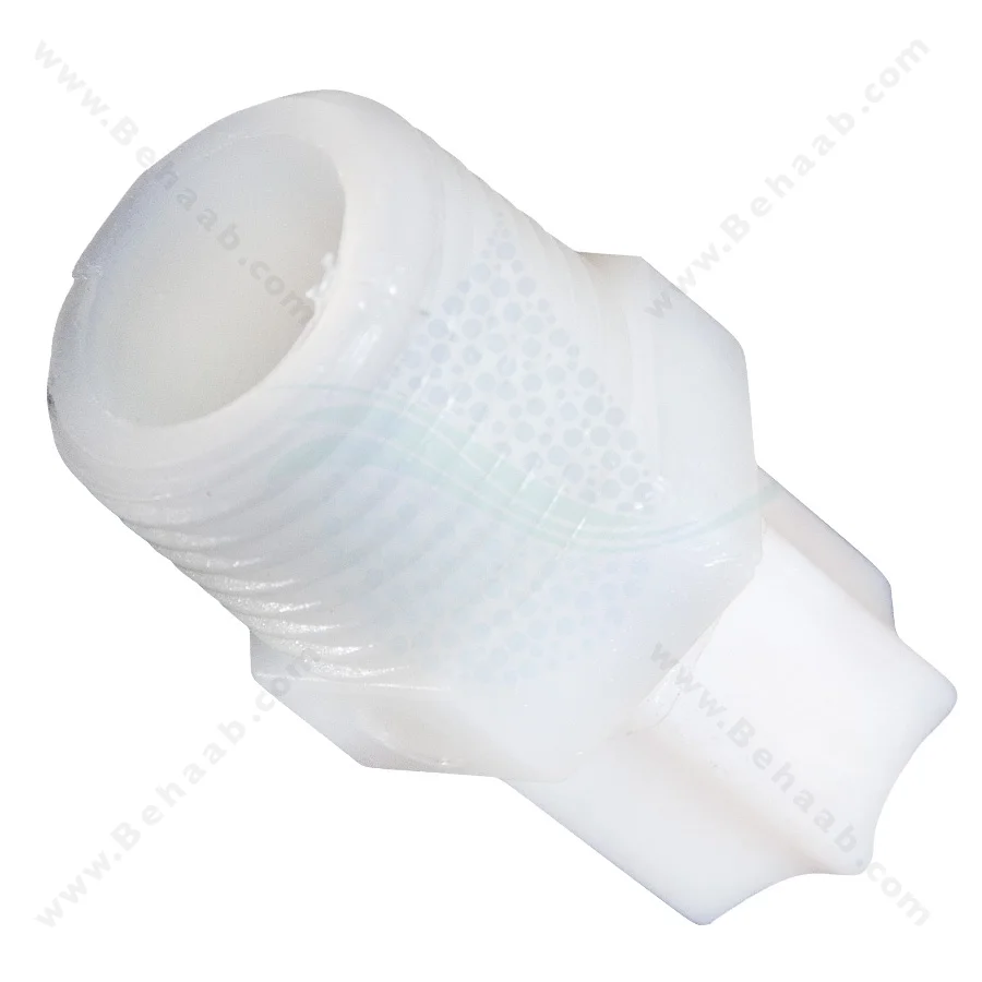 تبدیل یک دوم رزوه به مهره خانگی - Male Connector JACO