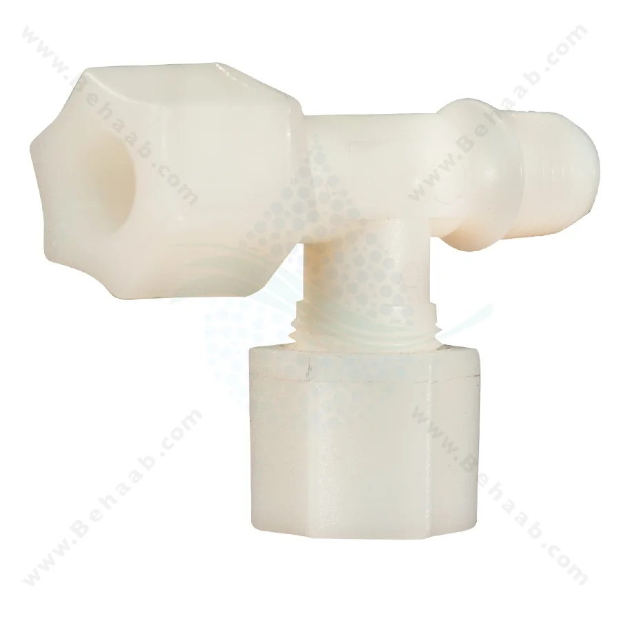 سه راه یک سر رزوه‌ از کنار یک چهارم - Male Run Tee Semi-Industrial JACO