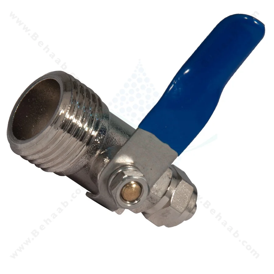شیر ورودی دستگاه تصفیه آب 1/2 به 1/4 - Water Purifier Inlet Ball Valve