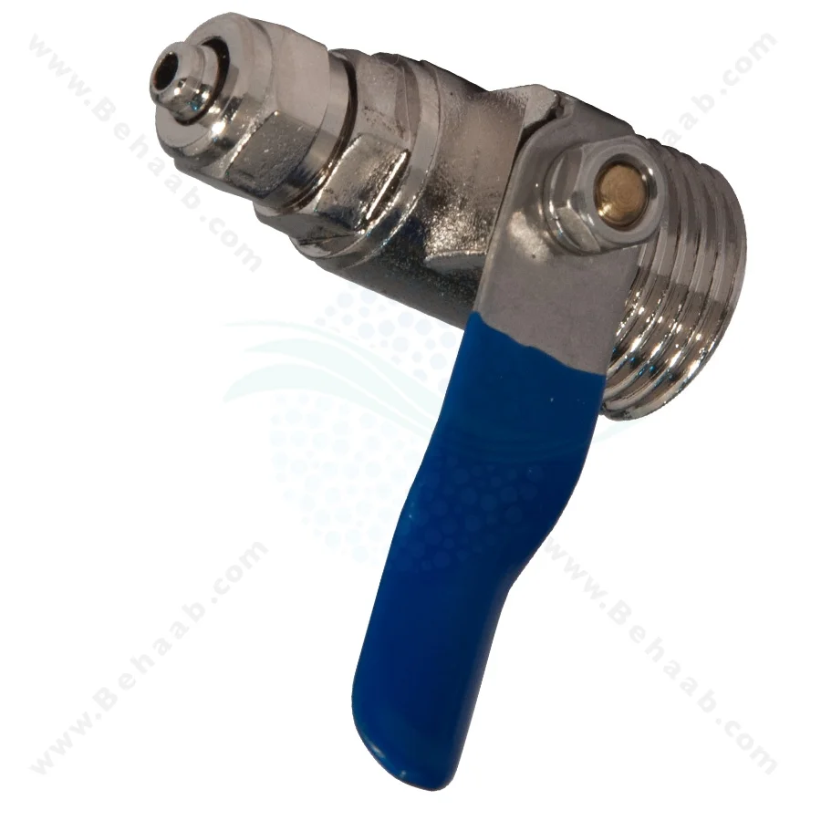 شیر ورودی دستگاه تصفیه آب 1/2 به 1/4 - Water Purifier Inlet Ball Valve